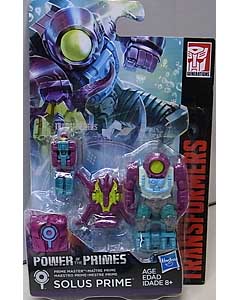 HASBRO TRANSFORMERS GENERATIONS POWER OF THE PRIMES PRIME MASTER SOLUS PRIME