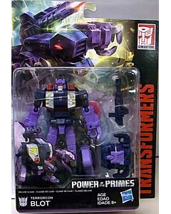 HASBRO TRANSFORMERS GENERATIONS POWER OF THE PRIMES DELUXE CLASS TERRORCON BLOT 台紙傷み特価