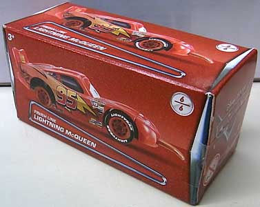 MATTEL CARS 2018 PUZZLE BOX FINISH LINE LIGHTNING McQUEEN