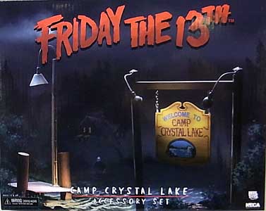 NECA FRIDAY THE 13TH 7インチアクションフィギュア・シリーズ CAMP CRYSTAL LAKE ACCESSORY SET