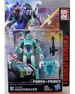 HASBRO TRANSFORMERS GENERATIONS POWER OF THE PRIMES DELUXE CLASS AUTOBOT MOONRACER