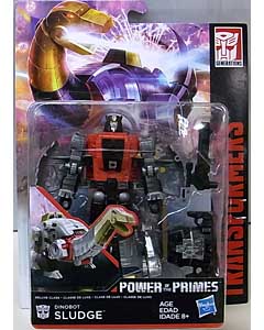 HASBRO TRANSFORMERS GENERATIONS POWER OF THE PRIMES DELUXE CLASS DINOBOT SLUDGE 台紙傷み特価