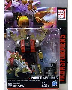 HASBRO TRANSFORMERS GENERATIONS POWER OF THE PRIMES DELUXE CLASS DINOBOT SNARL