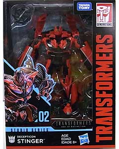 HASBRO TRANSFORMERS STUDIO SERIES DELUXE CLASS DECEPTICON STINGER #02