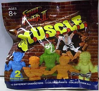 SUPER 7 MUSCLE STREET FIGHTER II BLIND PACK 1PACK