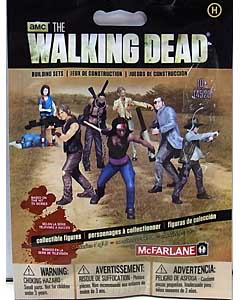 McFARLANE TOYS THE WALKING DEAD TV BUILDING SETS BLIND BAG [HUMAN] SERIES 1 1 PACK