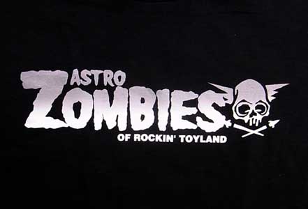 ASTRO ZOMBIES / ロゴTシャツ （シルバーグラデーション）