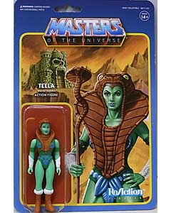 SUPER 7 REACTION FIGURES 3.75インチアクションフィギュア POWER-CON EXCLUSIVE MASTERS OF THE UNIVERSE TEELA