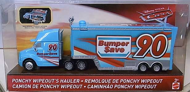 MATTEL CARS 2018 HAULER PONCHY WIPEOUT'S HAULER