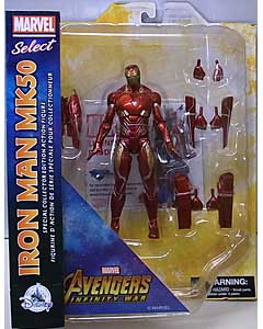 DIAMOND SELECT MARVEL SELECT USAディズニーストア限定 映画版 AVENGERS: INFINITY WAR IRON MAN MK50 ワケアリ特価