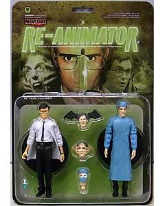 AMOK TIME MONSTARZ 3.75インチアクションフィギュア RE-ANIMATOR DR. HERBERT WEST AND DR. CARL HILL 2PACK