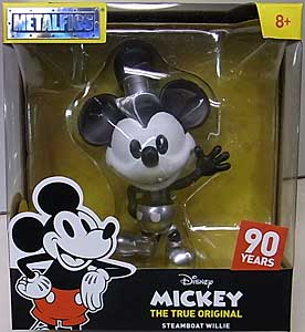 JADA TOYS METALS DIE CAST 4インチフィギュア MICKEY THE TRUE ORIGINAL STEAMBOAT WILLIE MICKEY