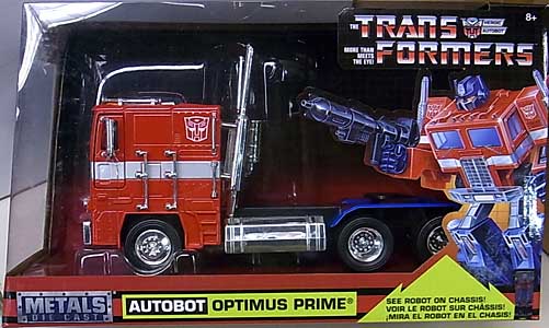 JADA TOYS METALS DIE CAST 1/24スケール TRANSFORMERS G1 AUTOBOT OPTIMUS PRIME パッケージ傷み特価