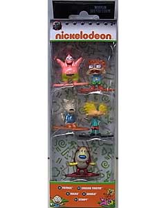 JADA TOYS NANO METALFIGS NICKELODEON 5PACK PACK A