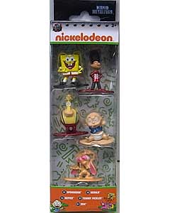 JADA TOYS NANO METALFIGS NICKELODEON 5PACK PACK B