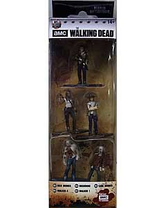 JADA TOYS NANO METALFIGS THE WALKING DEAD TV 5PACK PACK A