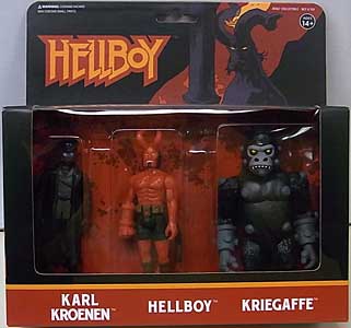 SUPER 7 REACTION FIGURES 3.75インチアクションフィギュア HELLBOY 3PACK A