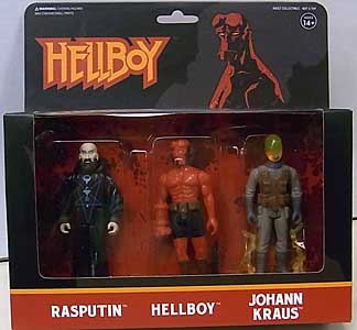 SUPER 7 REACTION FIGURES 3.75インチアクションフィギュア HELLBOY 3PACK B