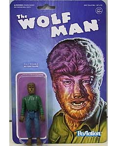 ワケアリ特価 SUPER 7 REACTION FIGURES 3.75インチアクションフィギュア UNIVERSAL MONSTERS THE WOLF MAN