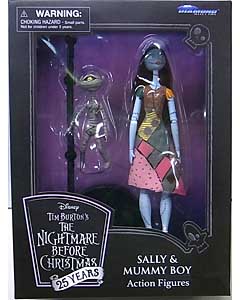 DIAMOND SELECT THE NIGHTMARE BEFORE CHRISTMAS 25 YEARS アクションフィギュア SALLY & MUMMY BOY