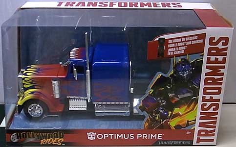 JADA TOYS METALS DIE CAST 1/24スケール HOLLYWOOD RIDES 映画版 TRANSFORMERS OPTIMUS PRIME パッケージワレ特価