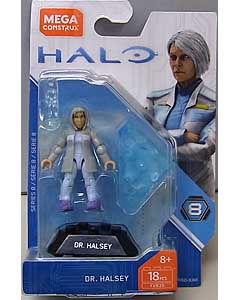 MEGA CONSTRUX HALO HEROES SERIES 8 DR. HALSEY 台紙傷み特価