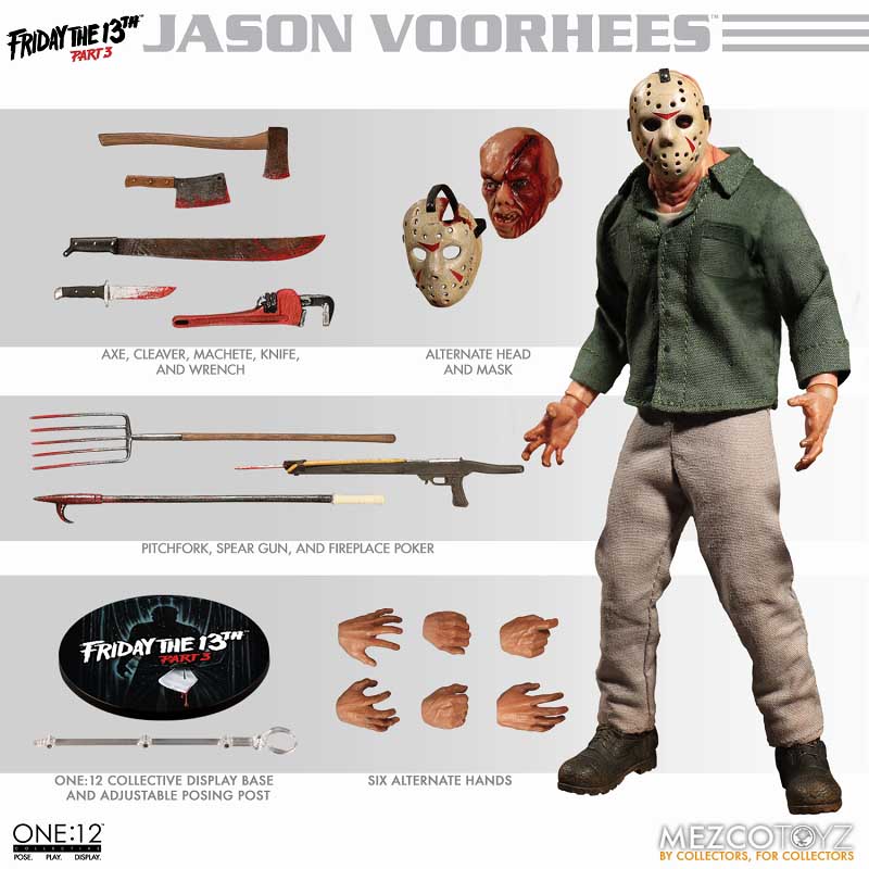 ASTRO ZOMBIES | MEZCO ONE:12 COLLECTIVE FRIDAY THE 13TH PART III 