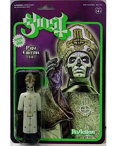 SUPER 7 REACTION FIGURES 3.75インチアクションフィギュア GHOST PAPA EMERITUS III [GLOW IN THE DARK]