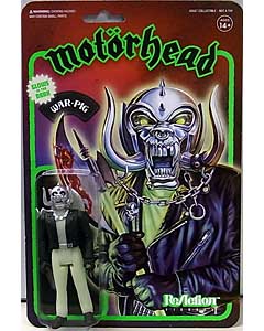 SUPER 7 REACTION FIGURES 3.75インチアクションフィギュア MOTORHEAD WARPIG [GLOW IN THE DARK]