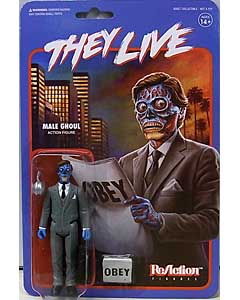 SUPER 7 REACTION FIGURES 3.75インチアクションフィギュア THEY LIVE MALE GHOUL