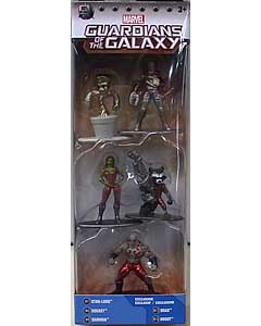 JADA TOYS MARVEL NANO METALFIGS 映画版 GUARDIANS OF THE GALAXY 5PACK [PACK B] パッケージ傷み特価