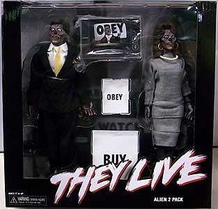 NECA THEY LIVE 8インチドール ALIEN 2PACK