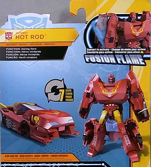 Transformers Cyberverse Hasbro acecho Autobot Hot Rod Guerrero clase 6+ nuevo! 