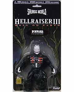 FUNKO SAVAGE WORLD 5.5インチアクションフィギュア HELLRAISER III: HELL ON EARTH PINHEAD