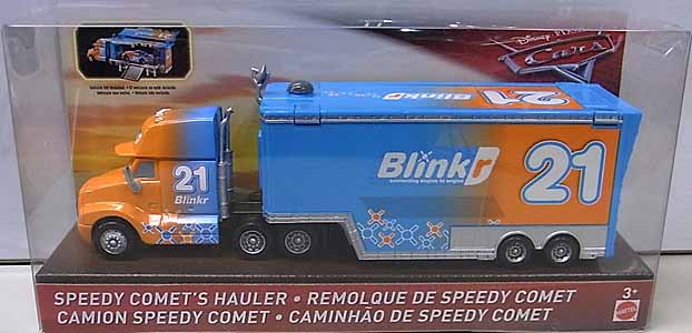 MATTEL CARS 2018 HAULER SPEEDY COMET'S HAULER