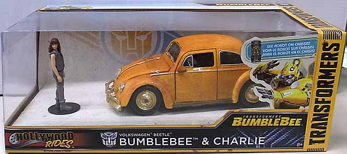 JADA TOYS METALS DIE CAST 1/24スケール 映画版 TRANSFORMERS BUMBLEBEE BUMBLEBEE [BEETLE] & CHARLIE