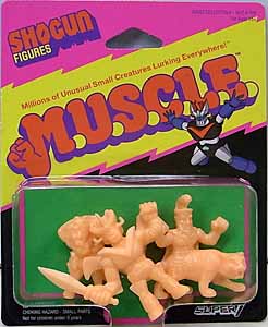 SUPER 7 MUSCLE SHOGUN FIGURES 3PACK [PACK D]