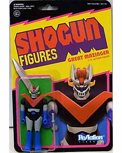 SUPER 7 REACTION FIGURES 3.75インチアクションフィギュア SHOGUN FIGURES GREAT MAZINGER