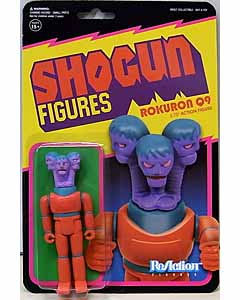 SUPER 7 REACTION FIGURES 3.75インチアクションフィギュア SHOGUN FIGURES ROKURON Q9