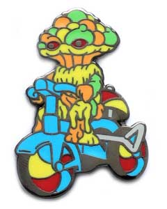 YESTERDAYS ENAMEL PIN MATANGO TRIKE