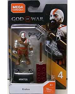 MEGA CONSTRUX MEGA CONSTRUX HEROES SERIES 4 GOD OF WAR KRATOS