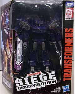 HASBRO TRANSFORMERS SIEGE LEADER CLASS DECEPTICON SHOCKWAVE