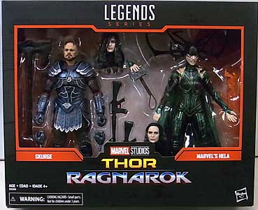 HASBRO MARVEL LEGENDS 2019 2PACK 映画版 THOR: RAGNAROK SKURGE & MARVEL'S HELA