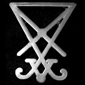 PALLBEARER PRESS ENAMEL PIN SIGIL OF LUCIFER