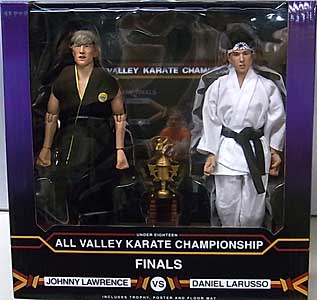 NECA THE KARATE KID 8インチドール DANIEL VS JOHNNY TOURNAMENT 2PACK