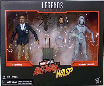 HASBRO MARVEL LEGENDS 2019 2PACK 映画版 ANT-MAN AND THE WASP X-CON LUIS & MARVEL'S GHOST