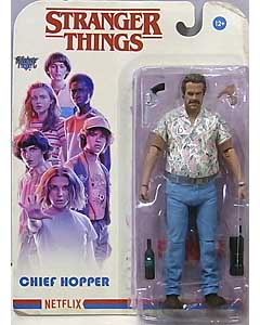 McFARLANE TOYS STRANGER THINGS 7インチアクションフィギュア SERIES 4 CHIEF HOPPER 台紙傷み特価