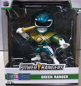 JADA TOYS METALS DIE CAST 4インチフィギュア POWER RANGERS MIGHTY MORPHIN GREEN RANGER [NEW PACKAGE]