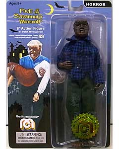 ブリスターハガレ特価 MEGO 8INCH ACTION FIGURE FACE OF THE SCREAMING WEREWOLF SCREAMING WEREWOLF [BLUE PLAID SHIRT]