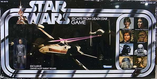 HASBRO STAR WARS RETRO COLLECTION ESCAPE FROM DEATH STAR GAME